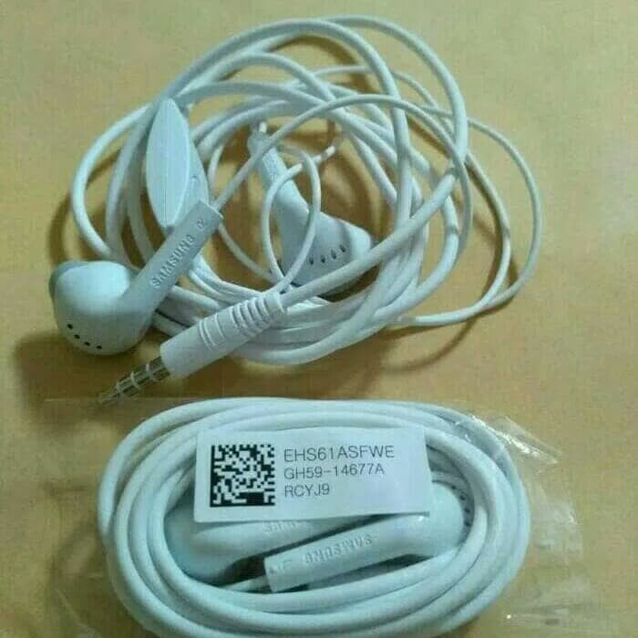 HEADSET EARPHONE SAMSUNG J1 J2 J3 J3 Pro Original Madein Indonesia