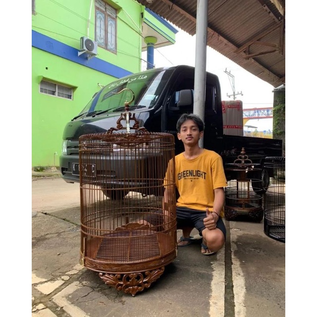 sangkar murai, sangkar murai no2, sangkar ukir murah