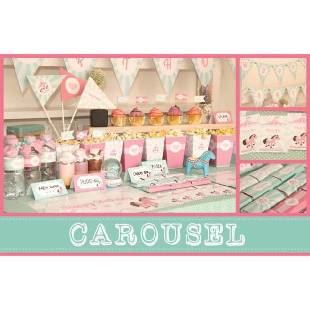 Dessert Table Carousel