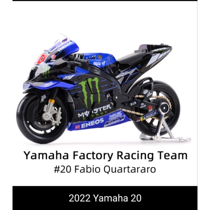 Maisto 1:18 1 / 18 Yamaha Fabio Quartararo 20 Figure Diecast Motogp GP