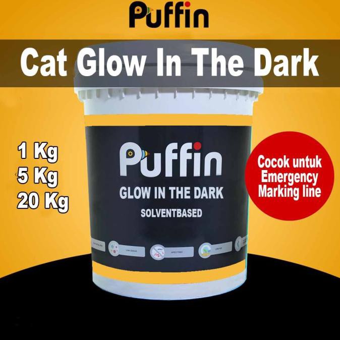 

Cat Glow In The Dark Solventbased Puffin Paint cat fosfor - 0.5L