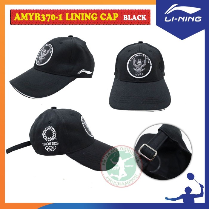 LINING CAP TOKYO 2020 EDITION TOPI EDISI OLIMPIADE TOKYO 2020 ORIGINAL