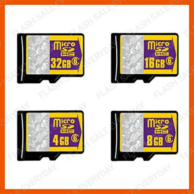 MicroSD 4gb 8gb 16gb 32gb Microsd V-Gen Original