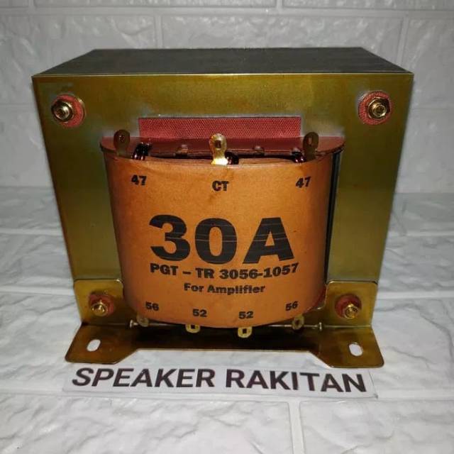 Trafo Murni 30Ampere CT 56Volt BELL