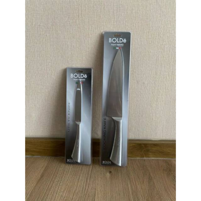 Bolde pisau titanium stainless steel - super tajam - tanpa sambungan gagang