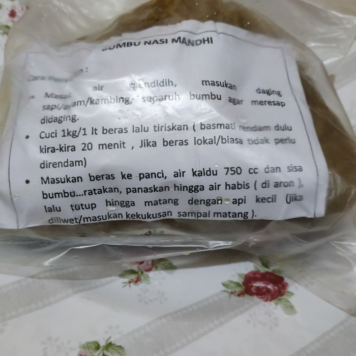 

Buruan Beli - Bumbu Nasi Mandhi / Mandi Untuk 1Kg Beras, Bisa Masak Di Magic Com