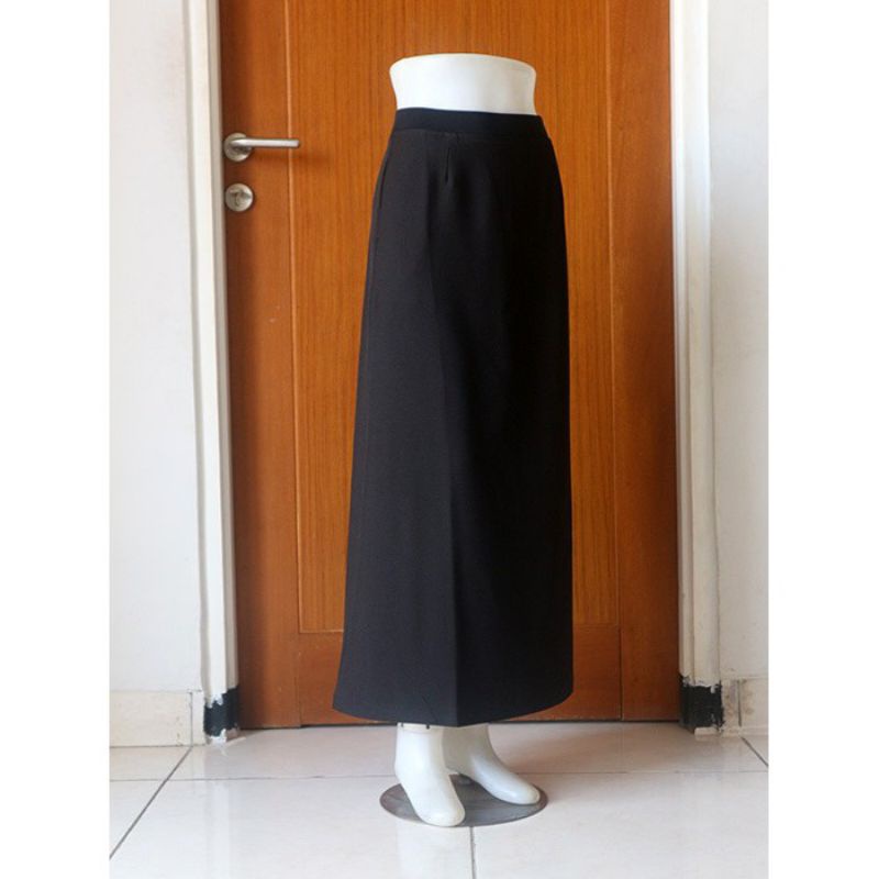 ROK SPAN PANJANG MAXI SKIRT BIG SIZE XXL/XXXL / ROK KERJA FORMAL/Aaa15