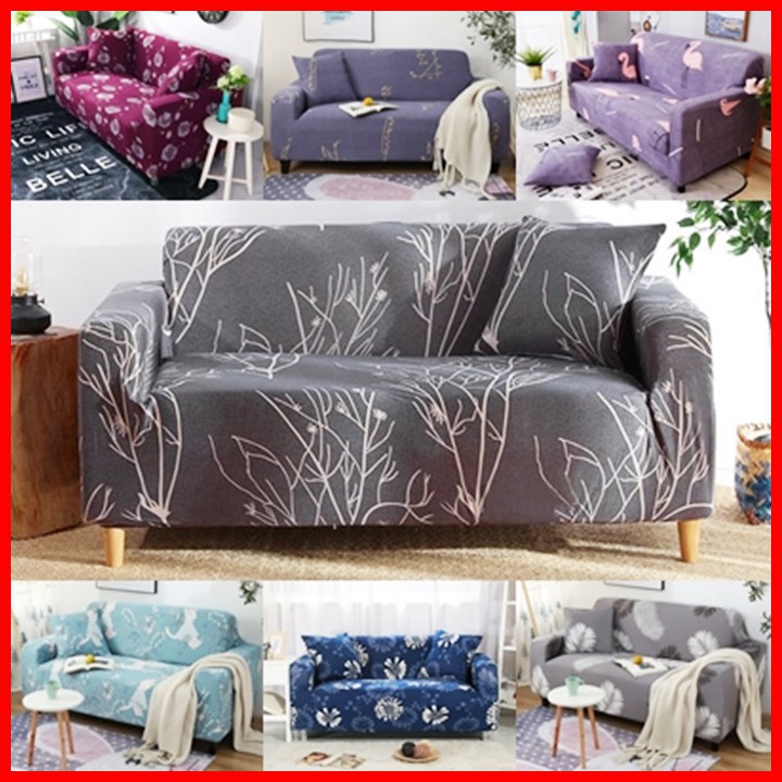 Cover Sofa Seater Murah Sarung Stretch Elastis Sova Termurah Pelindung Sofa Kursi 1 2 3 Seat Bagus