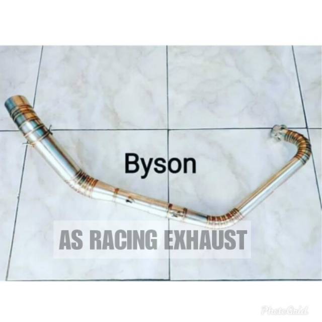 Leher knalpot Yamaha Byson Pipa leher Knalpot Byson