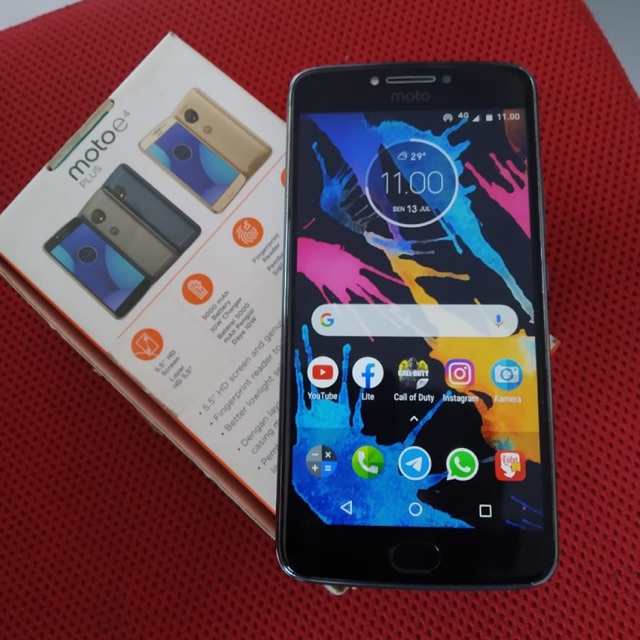 Lenovo MOTO E4 PLUS (3/32) Bekas Mulus