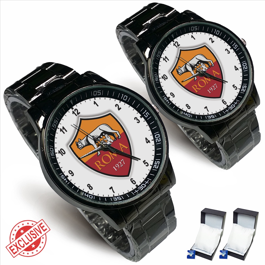 Jam Tangan Rantai Couple A.S ROMA 1927 - 1 (Special)