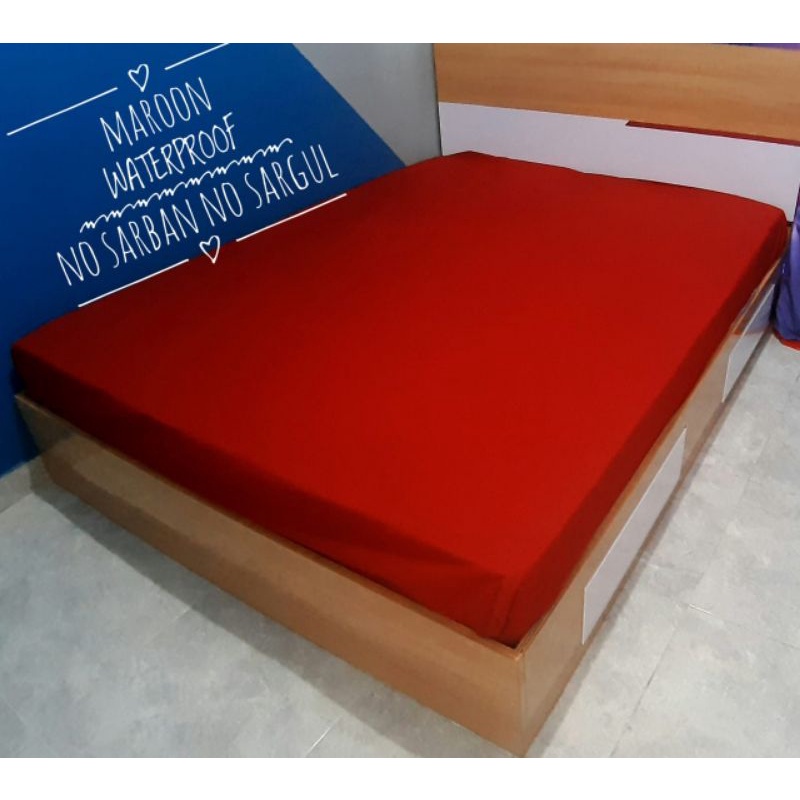 sprei anti air murah seprei anti ompol waterpoof uk 200