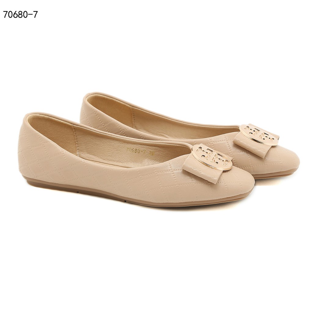 PR TB Leather Flat Shoes  #70680-7