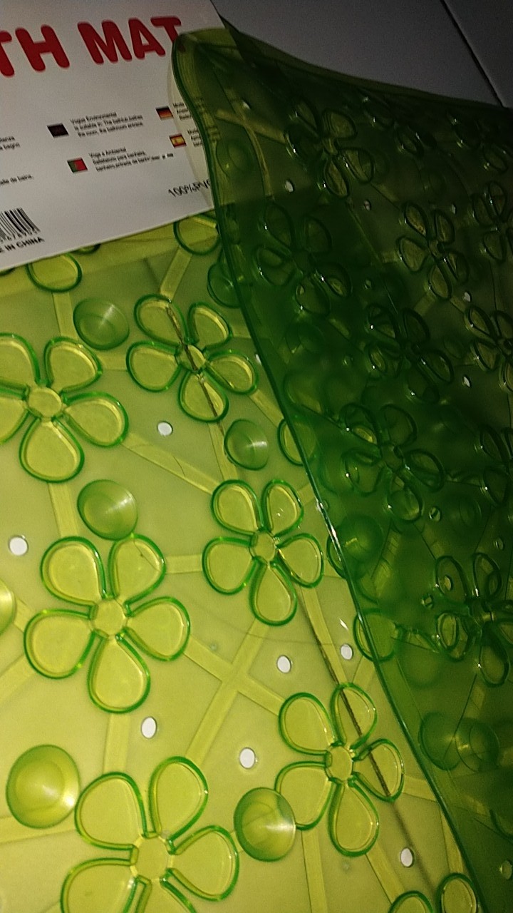 Anti Slip Pvc New Arrival Keset Lantai Kamar Mandi Bath Mat Bunga