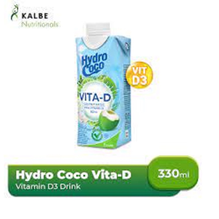 

Hydro coco Hydrococo air kelapa Vitamin D3 330 ml