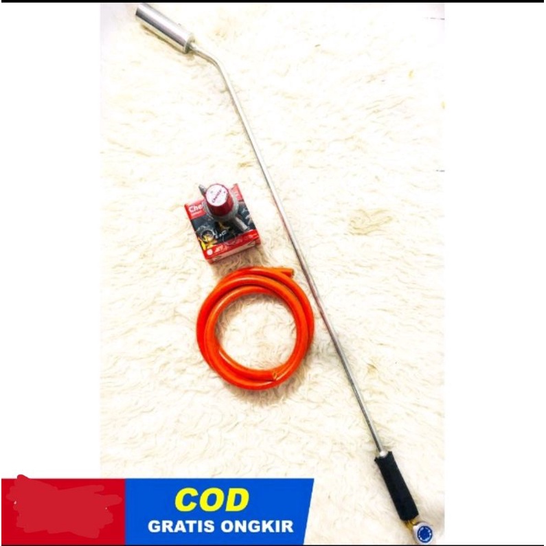 Kompor Tikus Komplit Kompor Bakar Lengkap 1 Meter