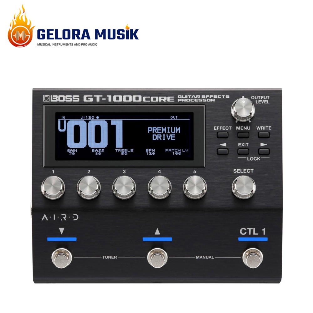 Efek Gitar Processor Boss GT-1000CORE