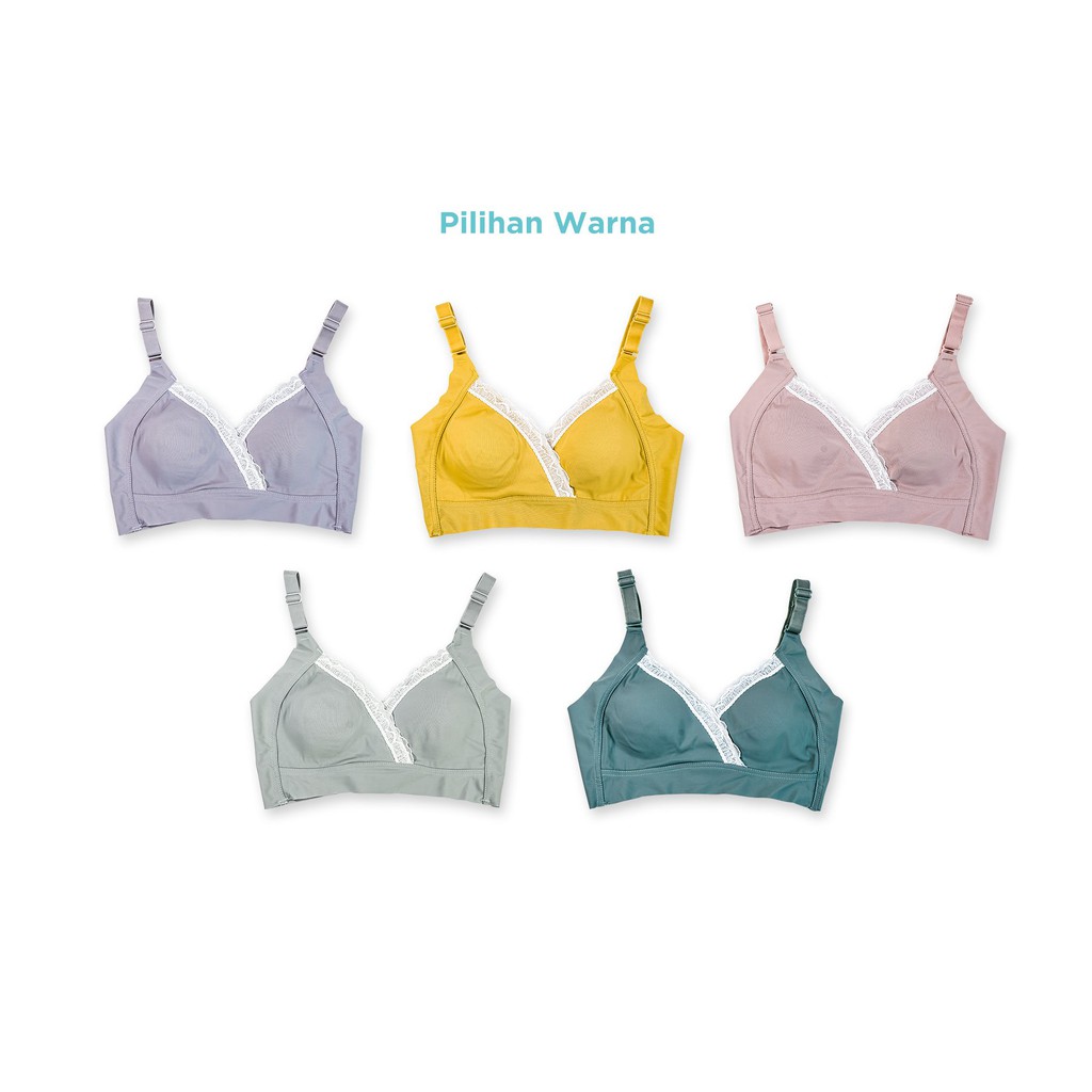 Bra Menyusui & Hamil | MOOIMOM Extra Soft Crossover Nursing Bra-8
