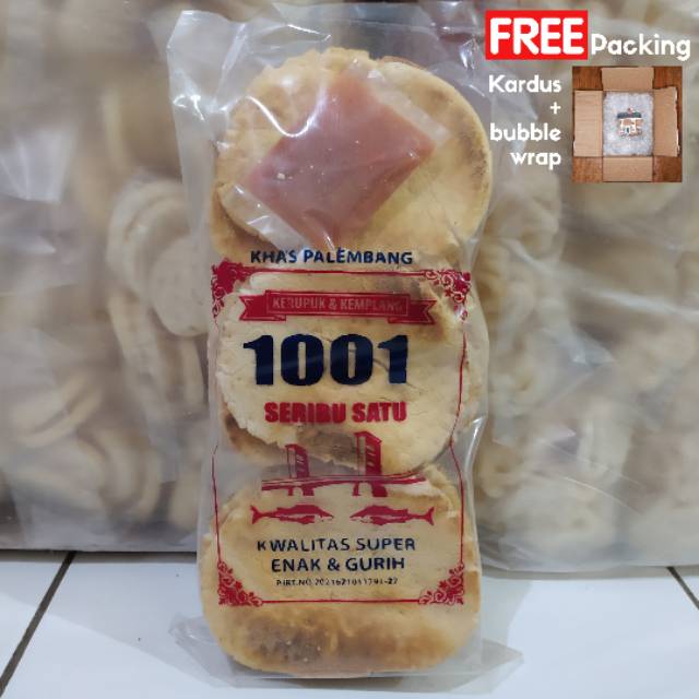 

Kemplang Panggang Palembang Asli 250 gram | 1001 (Seribu Satu)