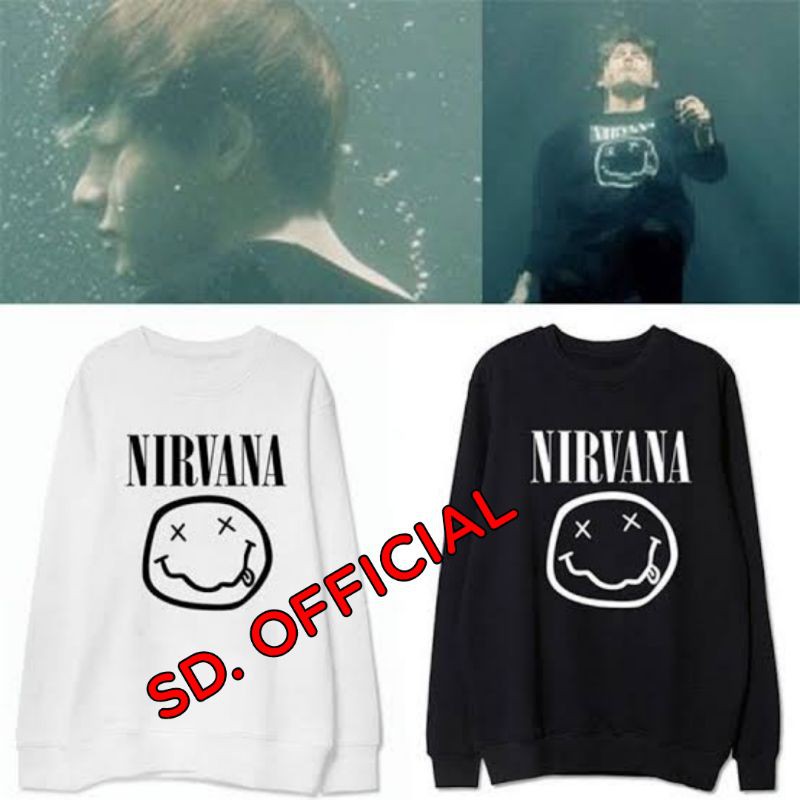 Sweater BTS KIM TAEHYUNG V NIRVANA SMILE