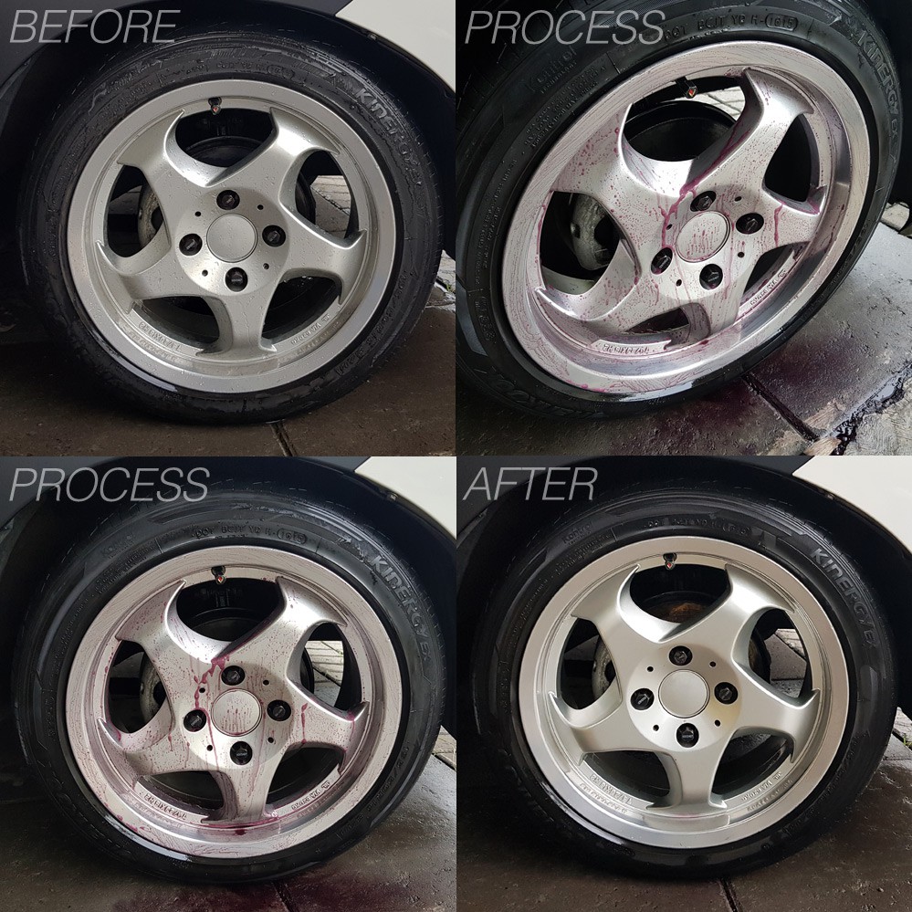 LUMOBRITE 9 Ferrox Wheel Cleaner and Iron Remover Pembersih Debu Besi Rem Pelek Oksidasi MURAH