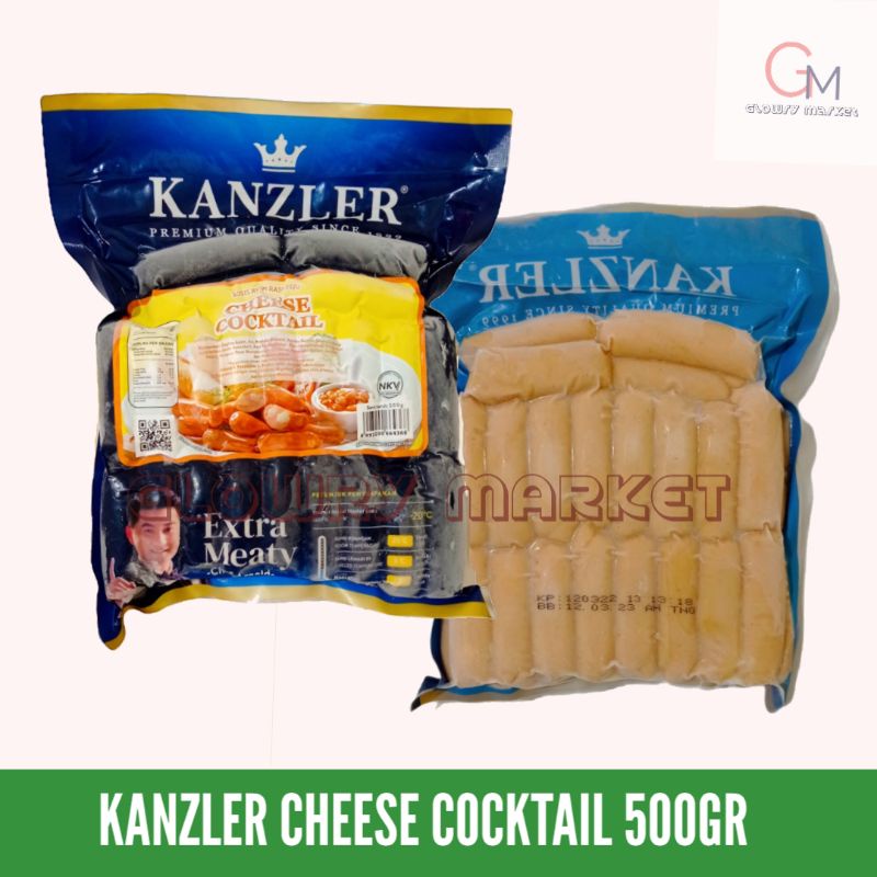 

KANZLER CHEESE COCKTAIL 500GRAM SOSIS KEJU SOSIS KENZLER