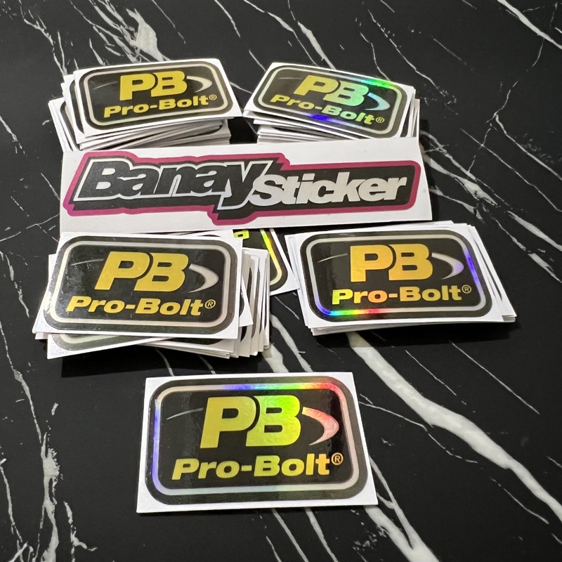 STICKER PB PROBOLT  PRO-BOLT PRINCUTT