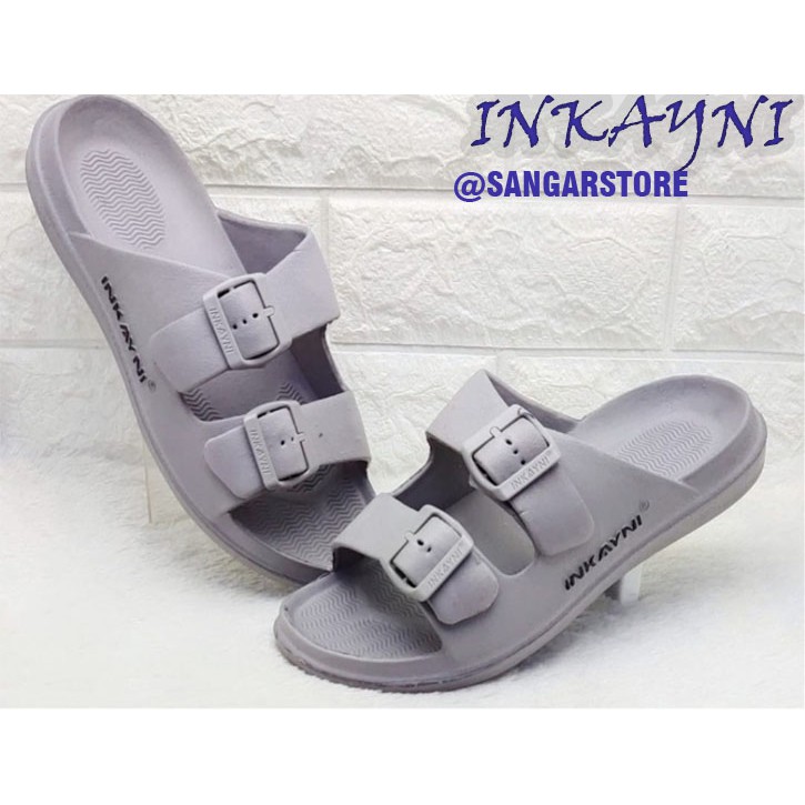 INKAYNI Sandal Slop Pria/CowokJelly/Karet/Phylon
