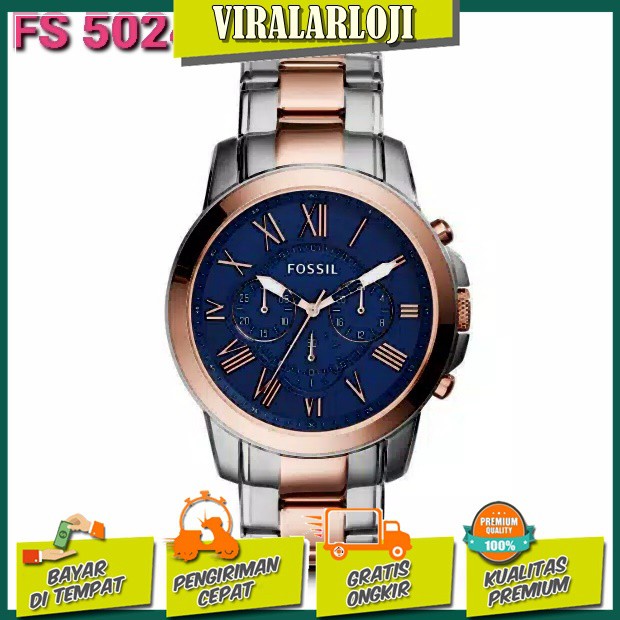 JAM TANGAN PRIA FOSSIL FS 5024 ORIGINAL