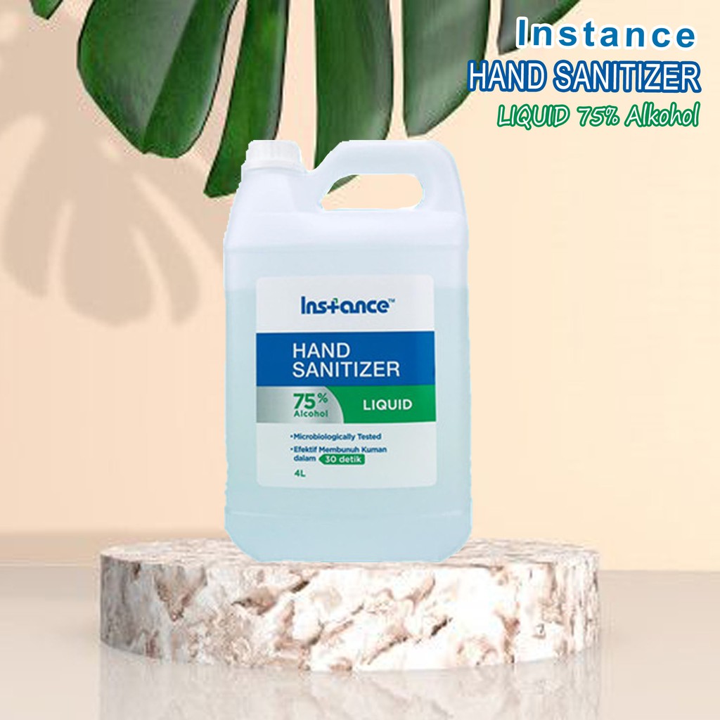 Instance / Hand santizer / Liquid / 75% alkohol / 4 liter