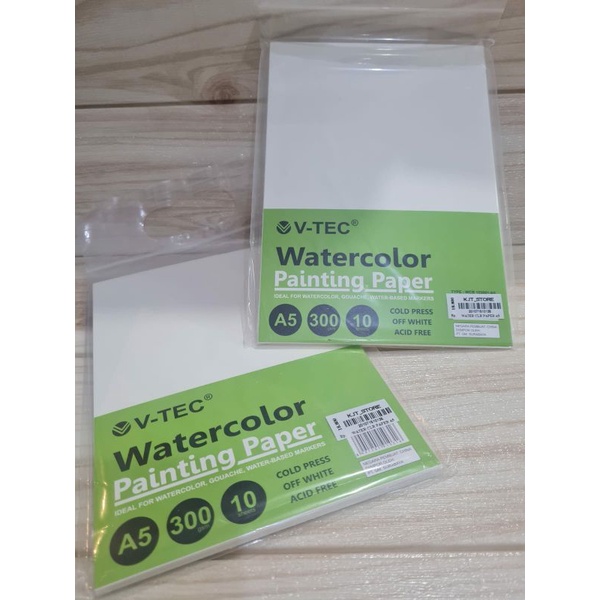 

WATER COLOUR PAPER | KERTAS MEWARNAI | PAINTING PAPER A5