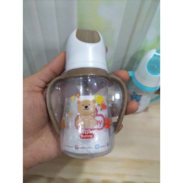 Bunny Botol Susu Karakter Lucu+Pegangan BPA Free 250Ml DB 2413/125Ml DB 1213