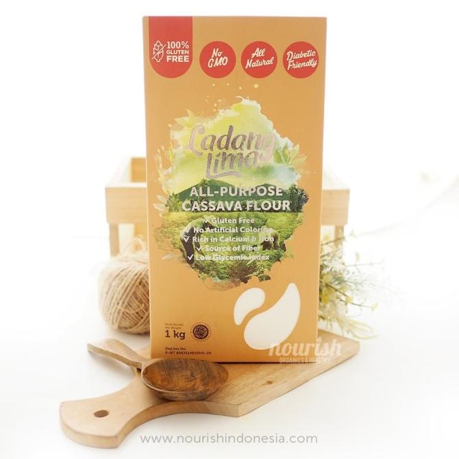 

Ladang Lima, Gluten Free Cassava Flour 1kg