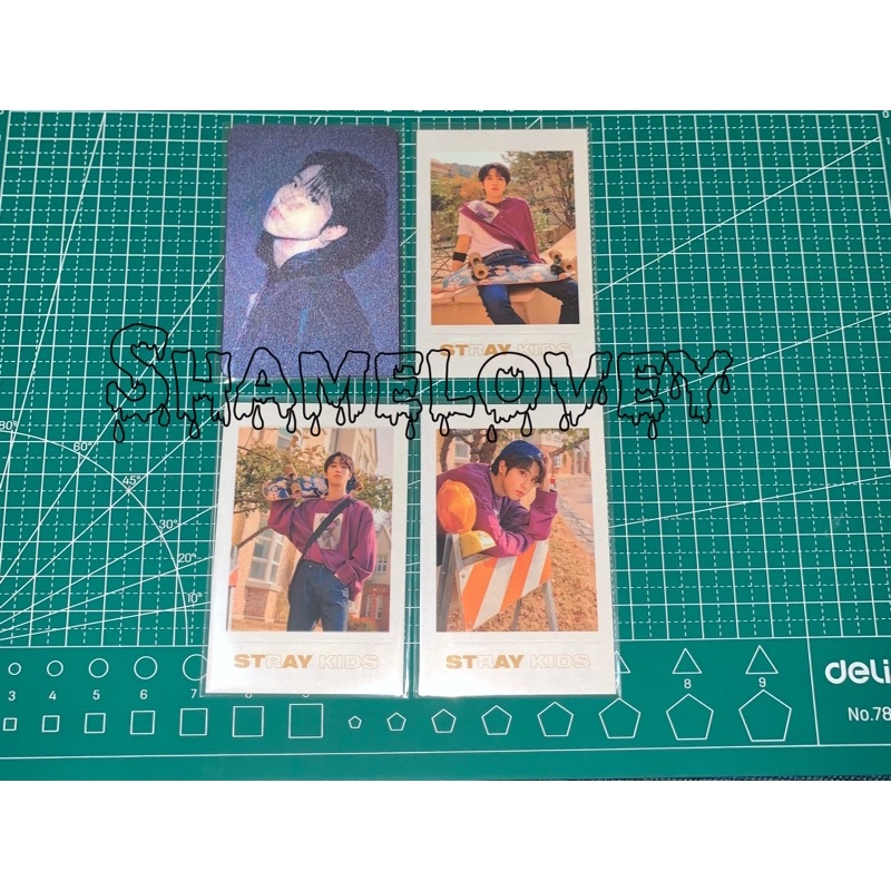 PC PHOTOCARD HAN JISUNG STRAY KIDS LENTICULAR BEYOND LIVE