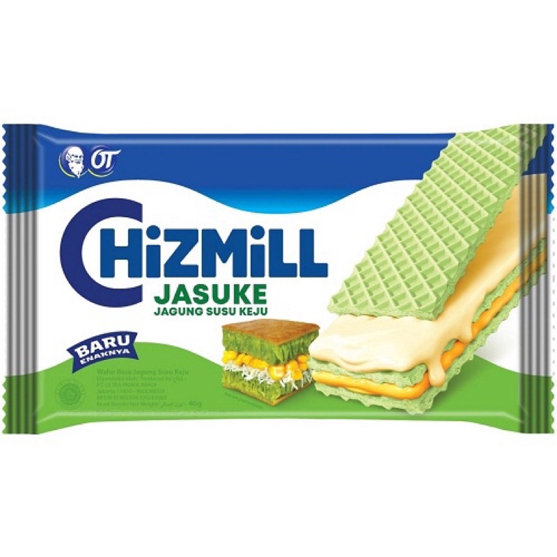 ✨Chizmill Jasuke 46gr - Wafer Chizmill Jasuke Jagung Susu Keju ✨