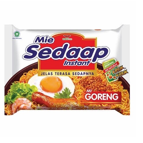 

Mie Instant SEDAAP Goreng (Goreng, Korea Spicy Chicken, Ayam Bakar Limau)