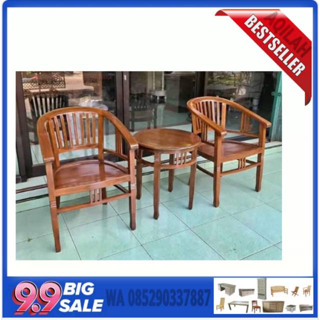 Kursi teras Betawi Amerika