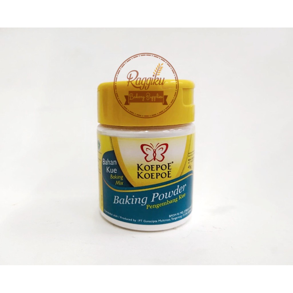 

Koepoe Koepoe (Kupu Kupu) Baking Powder 45gr / Pengembang Kue