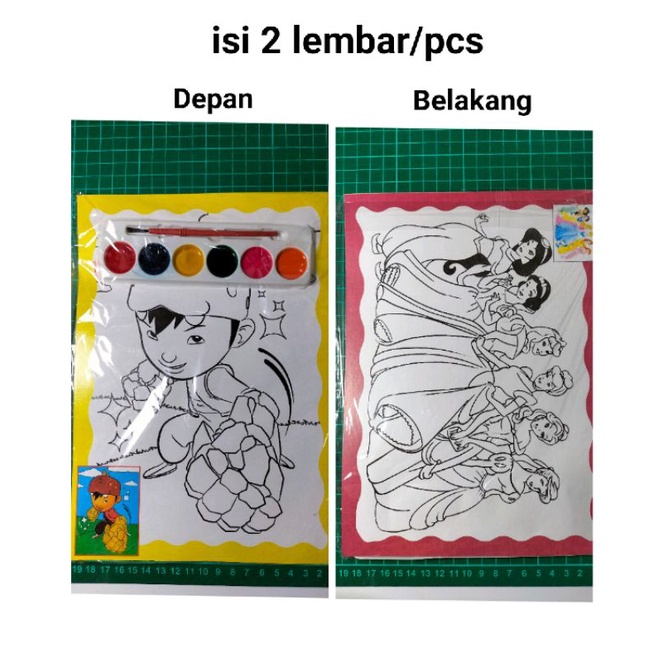 10 PCS MEWARNAI CAT AIR JUMBO cat air jumbo cat air besar