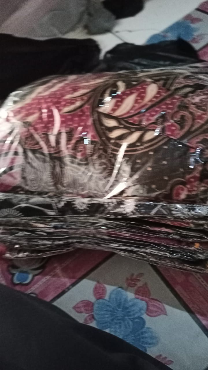 Size M L Xl Xxl Xxxl Bswart Batik Hrb026 Kenongo Hem Pendek Padi Pekalongan M L Xl Batik