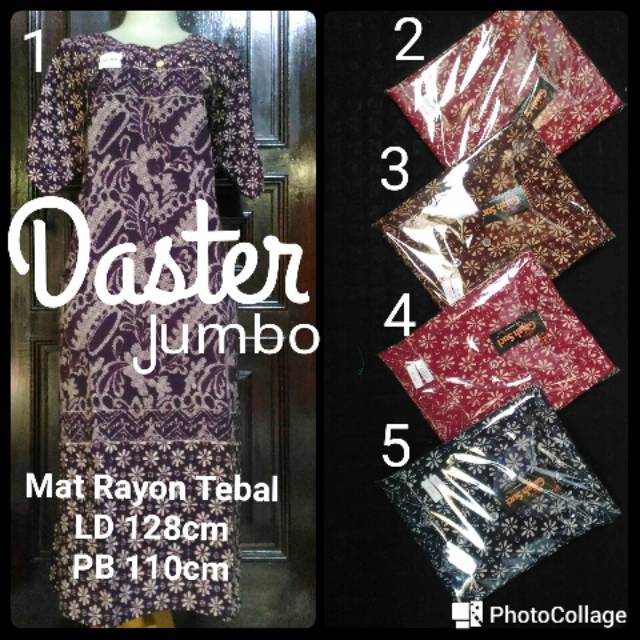  Daster  Batik  Jumbo Rayon Tebal Pekalongan Shopee  Indonesia