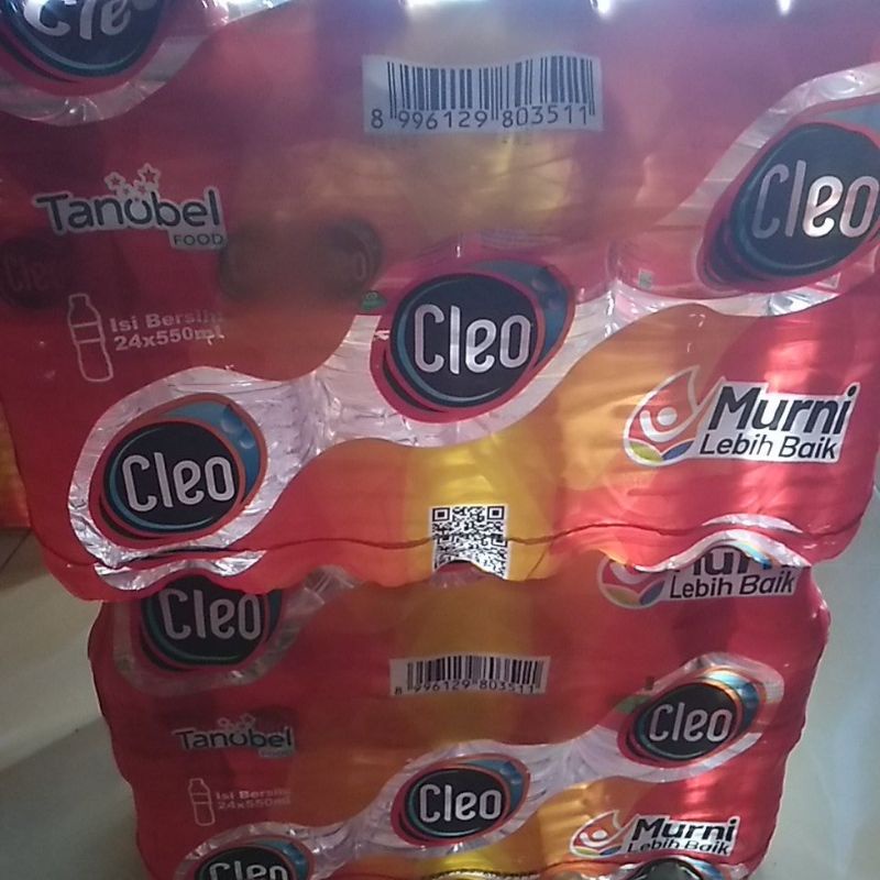 Cleo botol tanggung 550ml