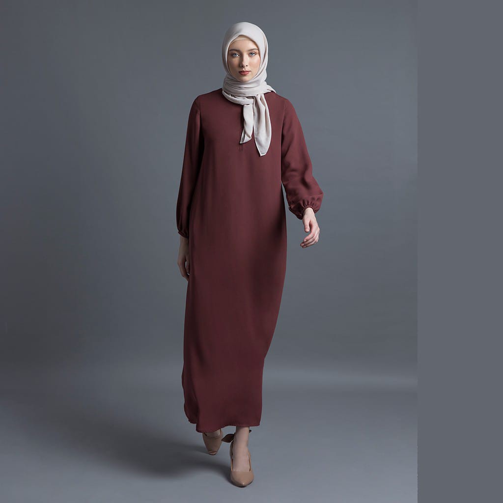 GF02 ~ ONDIN DRESS | gamis polos premium | GAMIS BASIC size S M L XL BAHAN SHAQILA HQ\GAMIS POLOS\INNER GAMIS\HOME DRESS-2