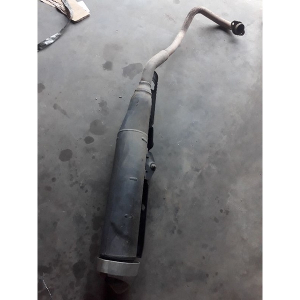 knalpot yamaha mx king 150 mxking original