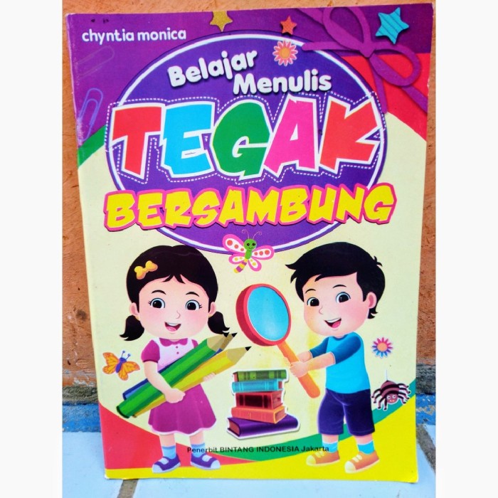 Buku Belajar Menulis Tegak Bersambung