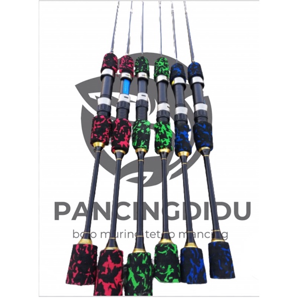 joran UL fiber solid 2-6lb busa doreng + Packing pipa PVC