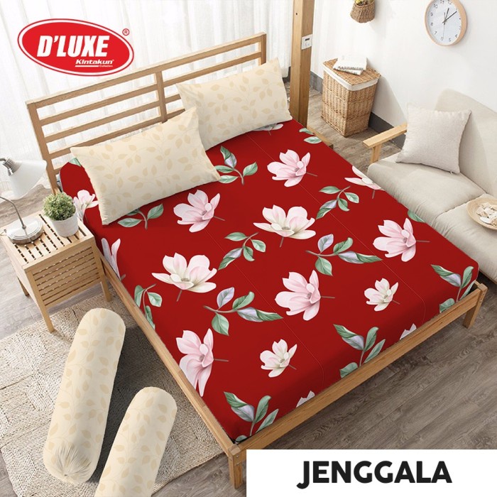 Sprei D'Luxe Kintakun Queen Uk 160X200 Nayanika - Jenggala Promo