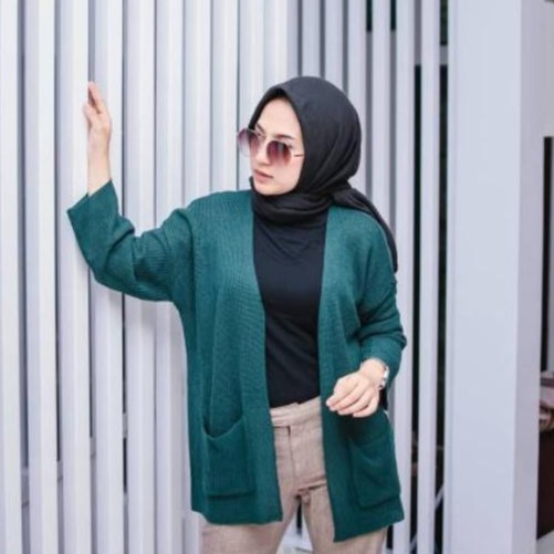 Cardigan Wanita Loocy Cardie  Rajut