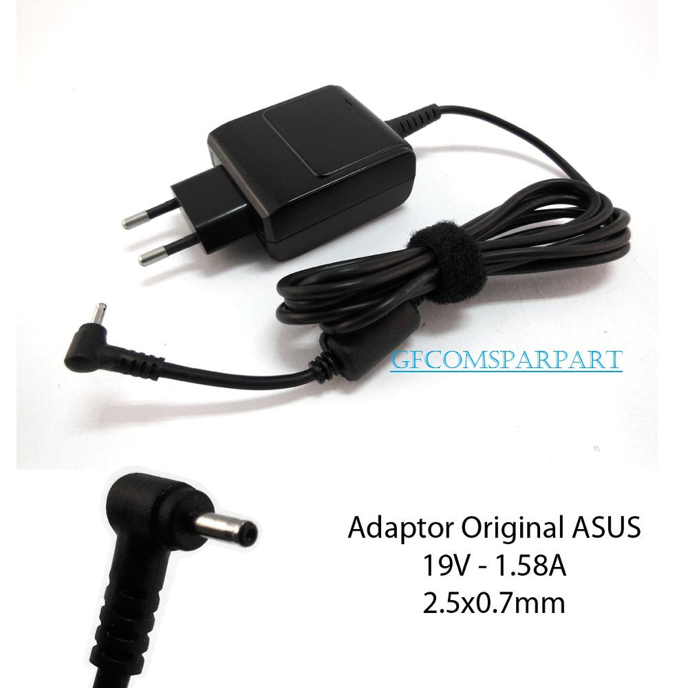 Original Adaptor Asus 19v 1.58a (2.5*0.7MM) PC 1005HA, PC 1005HA_GG,PC 1005HAB, PC 1005HAG/ AD6630