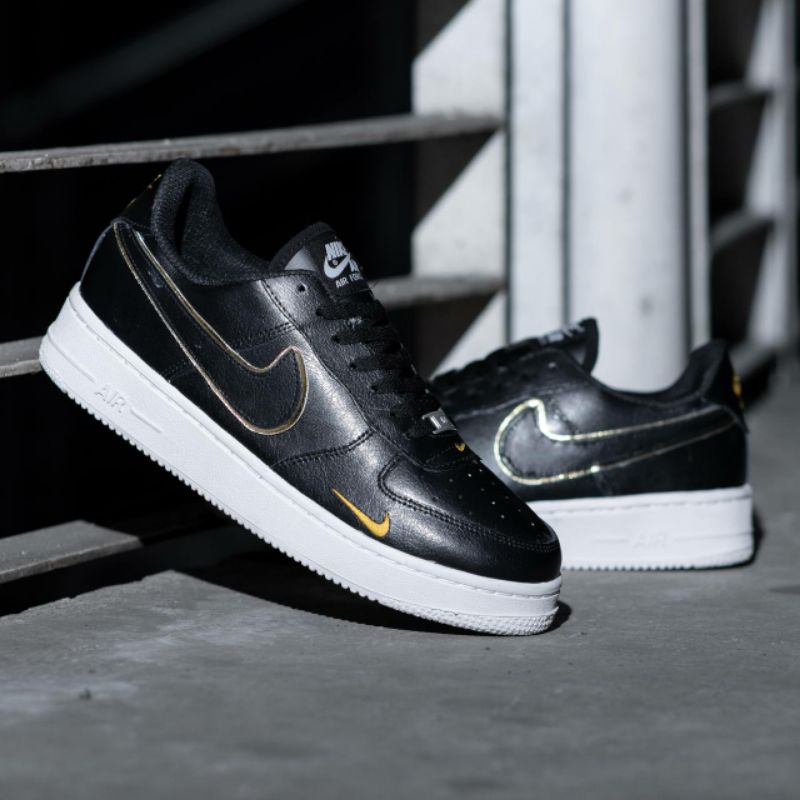 Air force 1 low black gold nike original